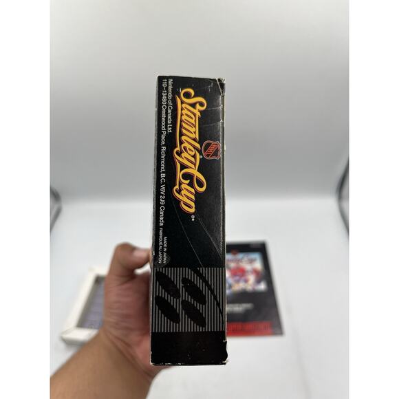NHL Stanley Cup (SNES, 1993) Complete With Manual Tested Excellent Condition - Picture 11 of 15